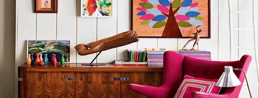 estores enrollables Dobles y Deco Maximalista