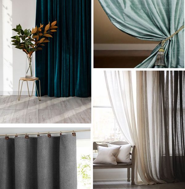 Cortinas de Tela y Texturas 2020