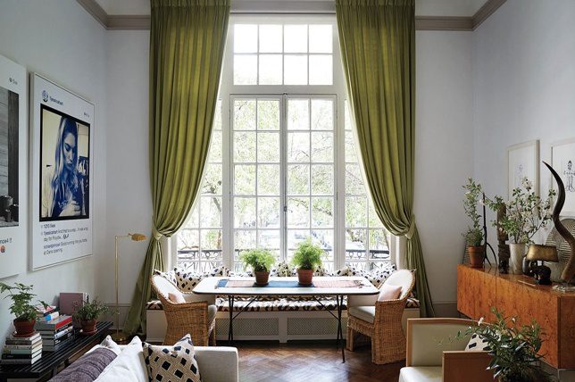 Cortinas en Verde para 2021
