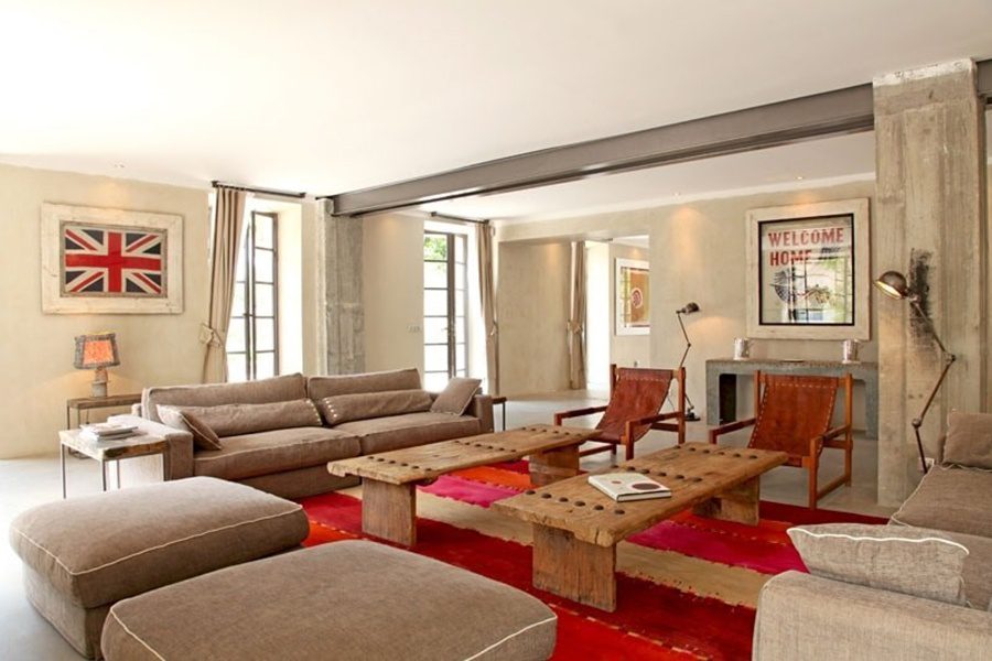Cortinas y Ambientes en Beige