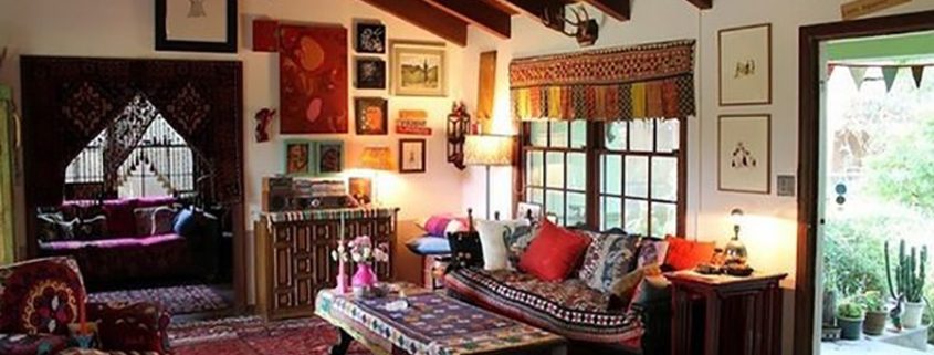 Cortinas y Cuatro Tips para Crear un Hogar Boho Chic