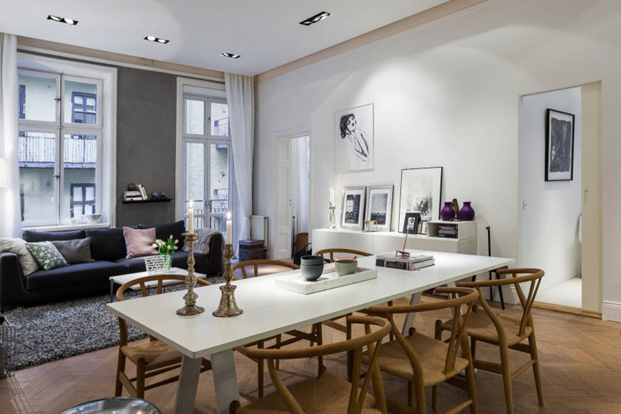 Cortinas y Detalles de Diseños Escandinavos Scandi Hygge Lagom