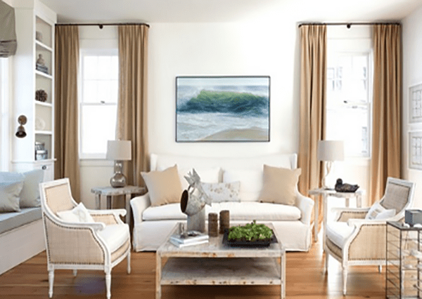 Cortinas y Detalles del Estilo Belga
